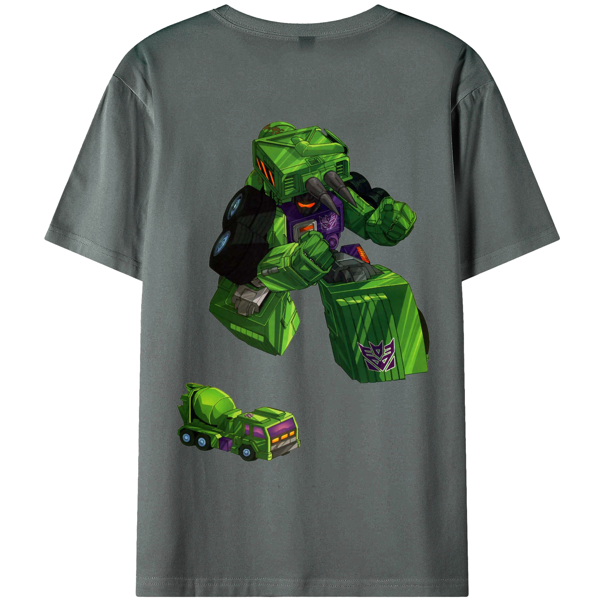 （画像用）  綿100％ メンズ半袖Tシャツ（バックプリント） 通気性